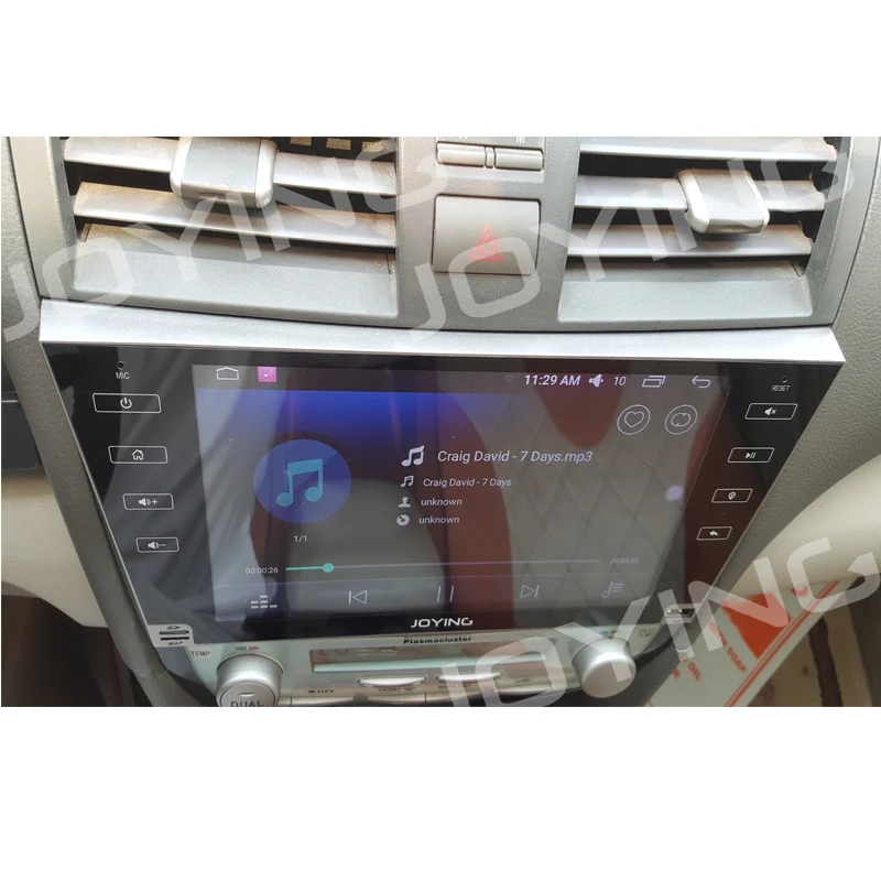 Best JOYING 4GB RAM 8 Core 9inch Android 8.1 Car radio with carplay Stereo Head Unit for Toyota Camry/Aurion 2007 2008 2009 2010 2011 5