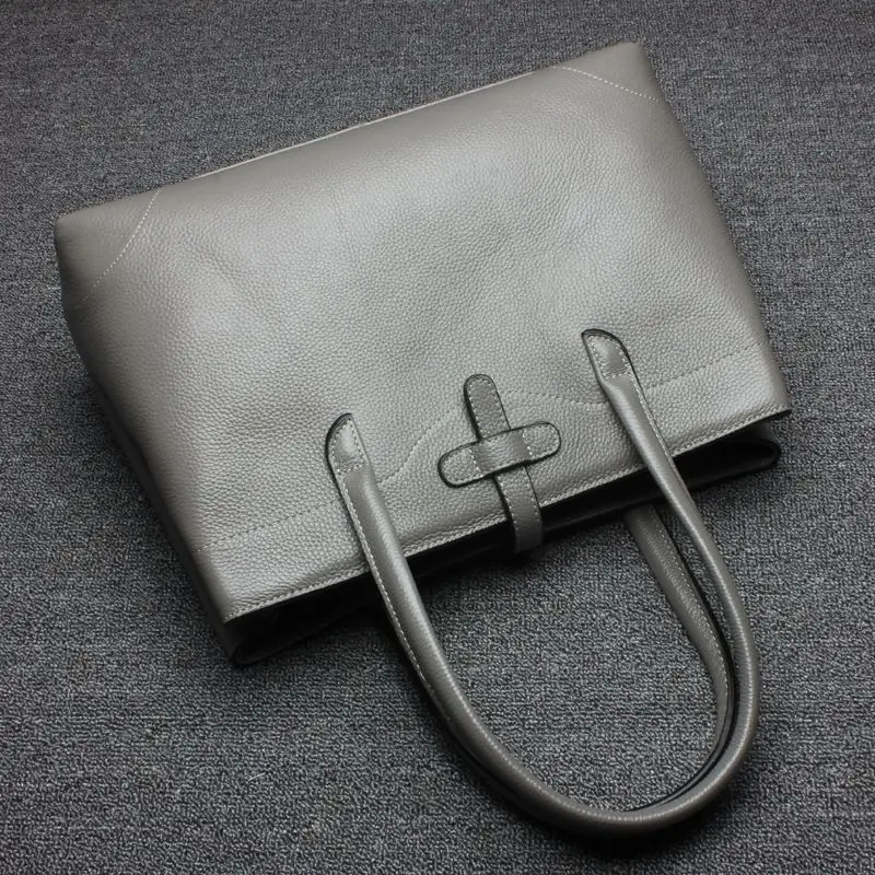 

LOEIL Leather handbags new ladies first layer leather bag shoulder bag handbag bag