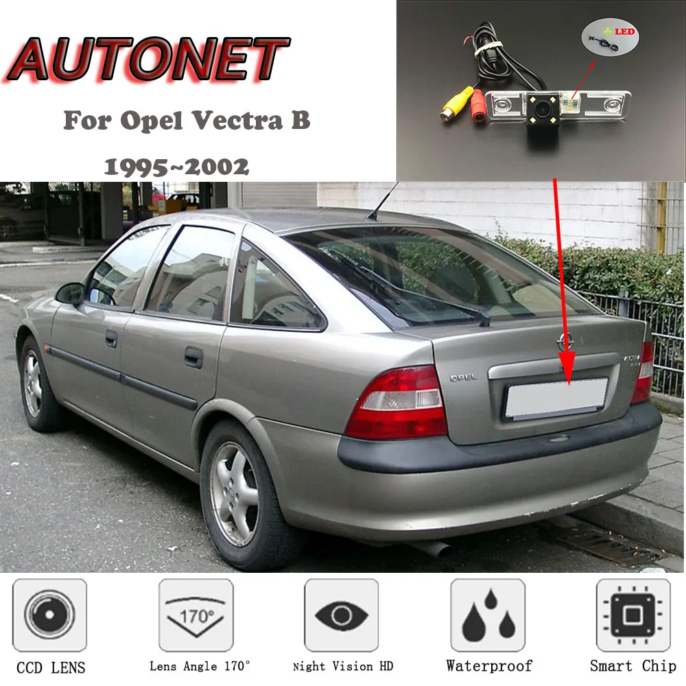 AUTONET HD камера заднего вида ночного видения для Opel Vectra B Chevrolet Vectra Holden Vectra Vauxhall Vectra 1995~ 2002