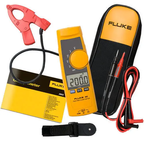 

Fast arrival Original FLUKE 365 F365 auto range True-rms 200A AC/DC Clamp Meter with Detachable Jaw