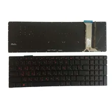 Для ASUS GL552 GL552J GL552JX GL552V GL552VL GL552VW N751 N751J N751JK N751JX G551VW с подсветкой Русский RU Клавиатура ноутбука