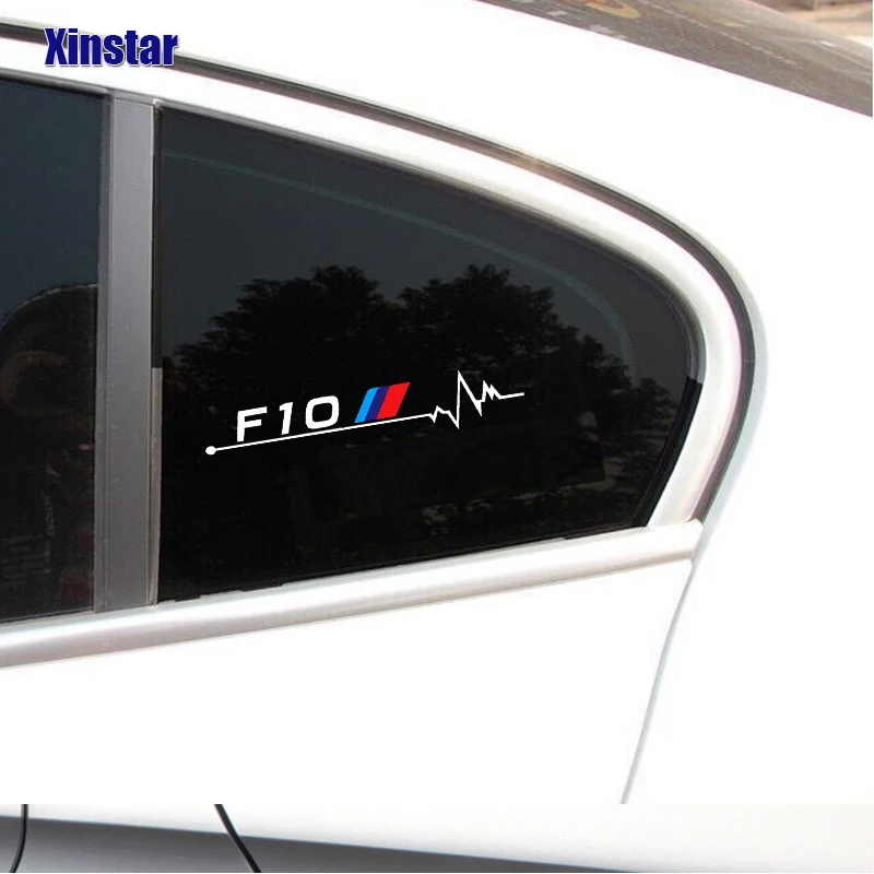 Наклейки на автомобильные окна для BMW F10 F20 F01 F02 F30 F31 F34 F48 F87 2 шт.|Наклейки