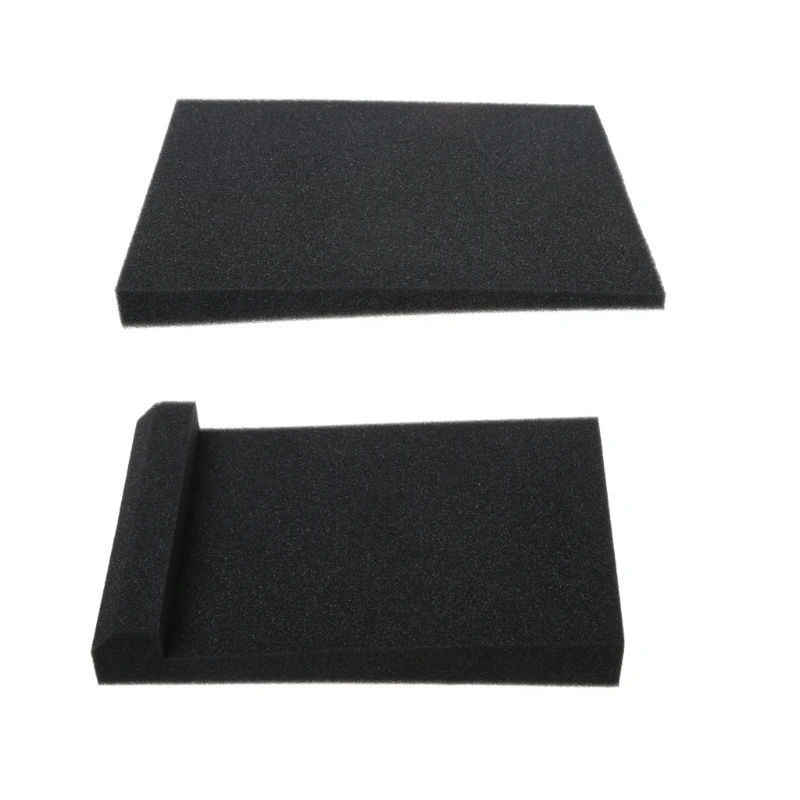 

2 Pcs Sponge Studio Monitor Speaker Acoustic Isolation Foam Isolator Pads Mar28