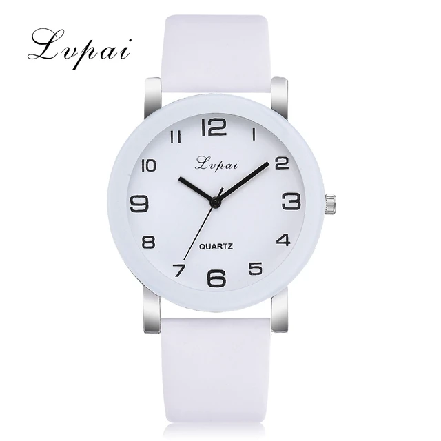 Lvpai Brand Quartz Watches For Women Luxury White Bracelet Watches Ladies Dress Creative Clock 2019 New Relojes Mujer 2