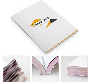 

Custom design brochure catalog printing book magazine manual printing brochures