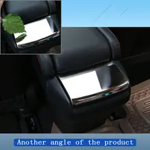 Авто Стайлинг подлокотник крышки коробки Нержавеющая сталь наклейки для Honda Civic 10th 10gen аксессуары для Civic