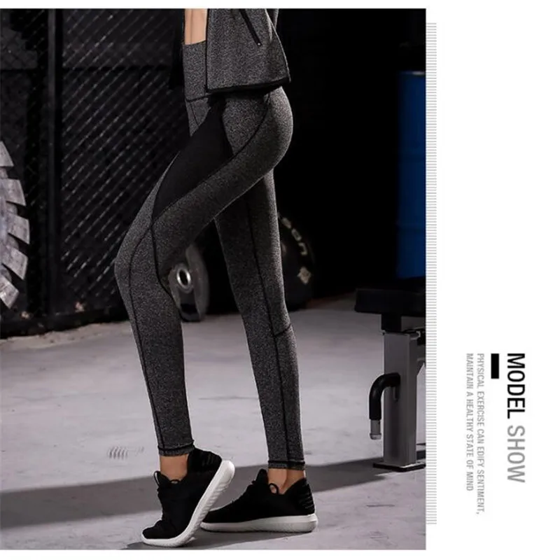 100 p формирующая одежда для женщин упражнения длинные штаны для фитнеса быстросохнущие эластичные тонкие компрессионные с высокой талией