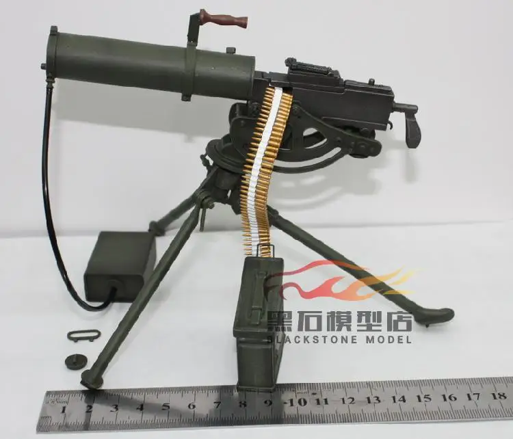 

1/6 Soldiers Military Weapon Maxim Water-cooled heavy Machine Guns Simulation Lifelike Model Collections