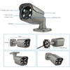 Techage – système de caméra de sécurité NVR POE 8CH, 5mp, détection humaine AI, Audio bidirectionnel, Kit de vidéosurveillance IR pour l'extérieur ► Photo 2/6