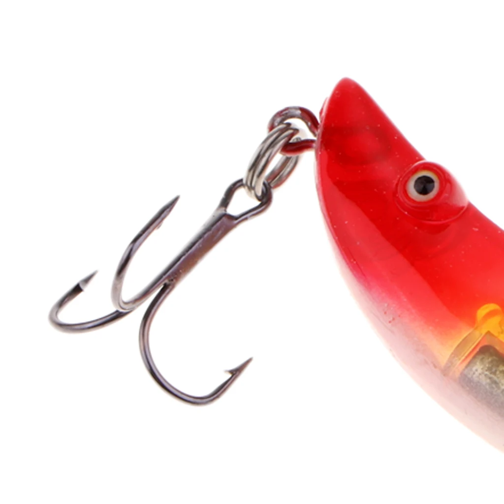 Perfeclan Fishing Lure Shrimp Lure Squid 8cm/15g Hard Jig Baits Swing Shrimp Squid Lure Squid Jigs Fishing Lures