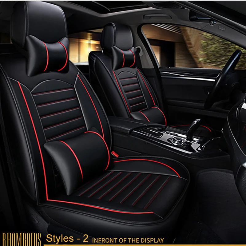 Universal Cuero Eco-juego completo de fundas de asiento de coche Peugeot 106 206 207 306 208