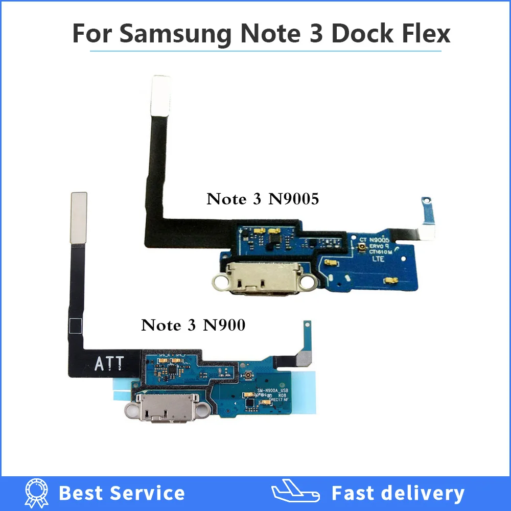 

New Quality Replacement Charging Flex Cable For Samsung Galaxy Note 3 Note3 N900 N9005 Microphone USB Port Socket Dock Connector