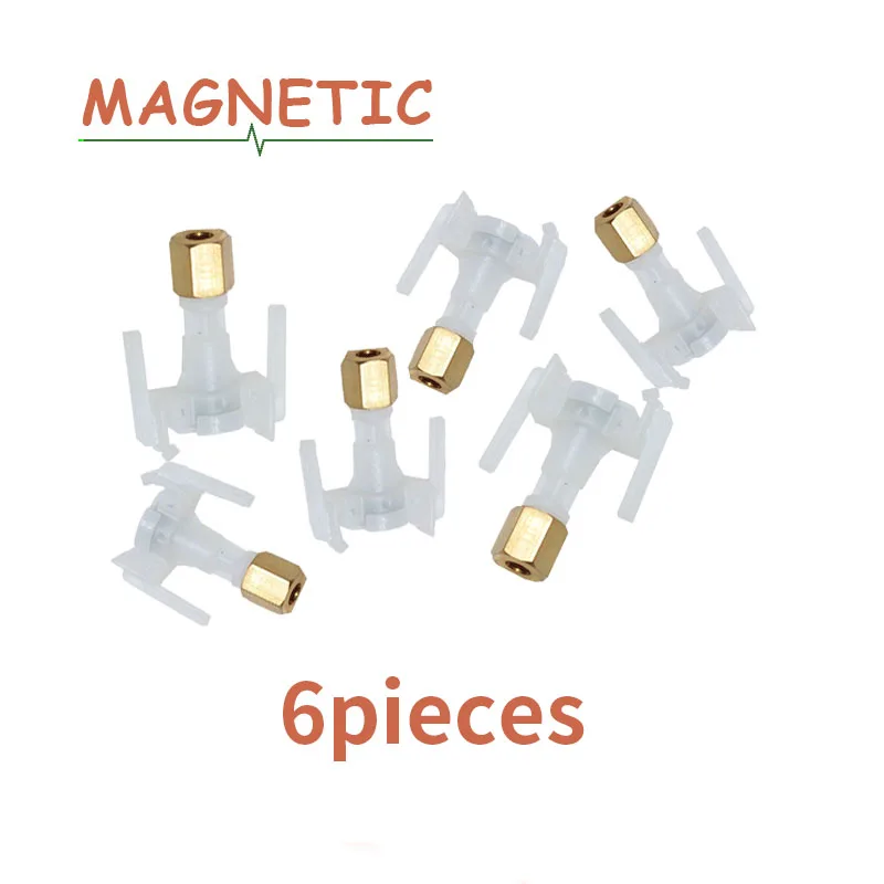 

6pcs Compatible Ink damper connector for Epson DX5 TX800 print head JV33 JV5 CJV30 dumper upper connectors Copper Screw