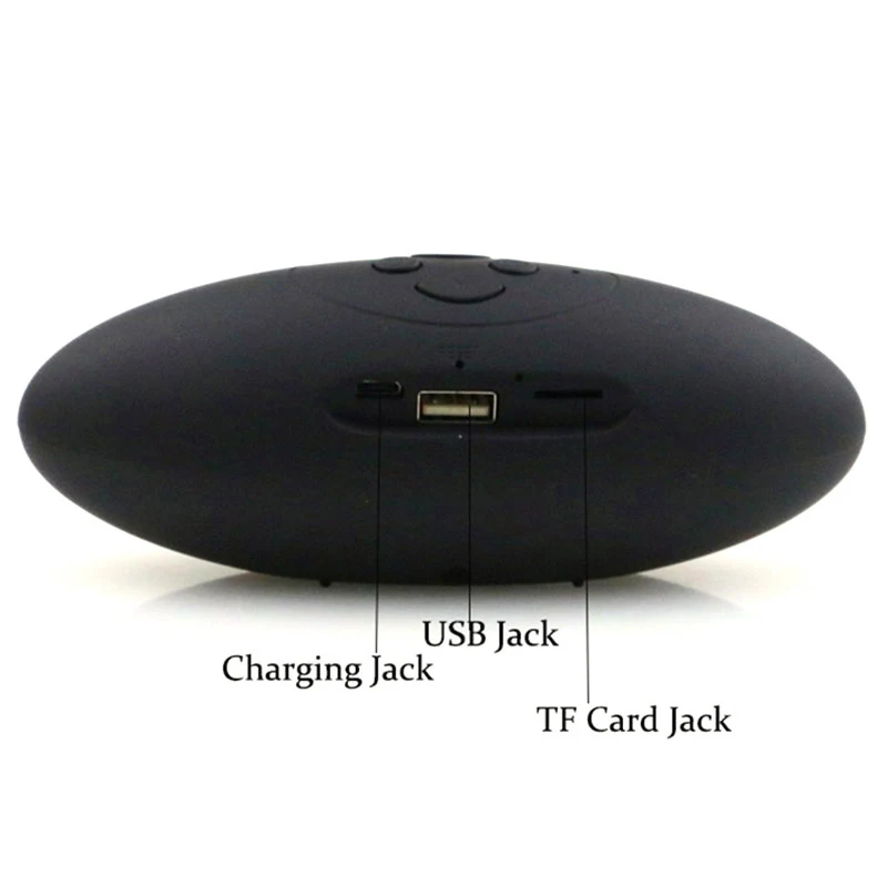 بلوتوث صغير سماعة لاسلكية محمولة الرجبي الموسيقى صندوق الصوت TF/USB/FM مع المدمج في هيئة التصنيع العسكري ل فون سامسونج كمبيوتر محمول/PC SPX6