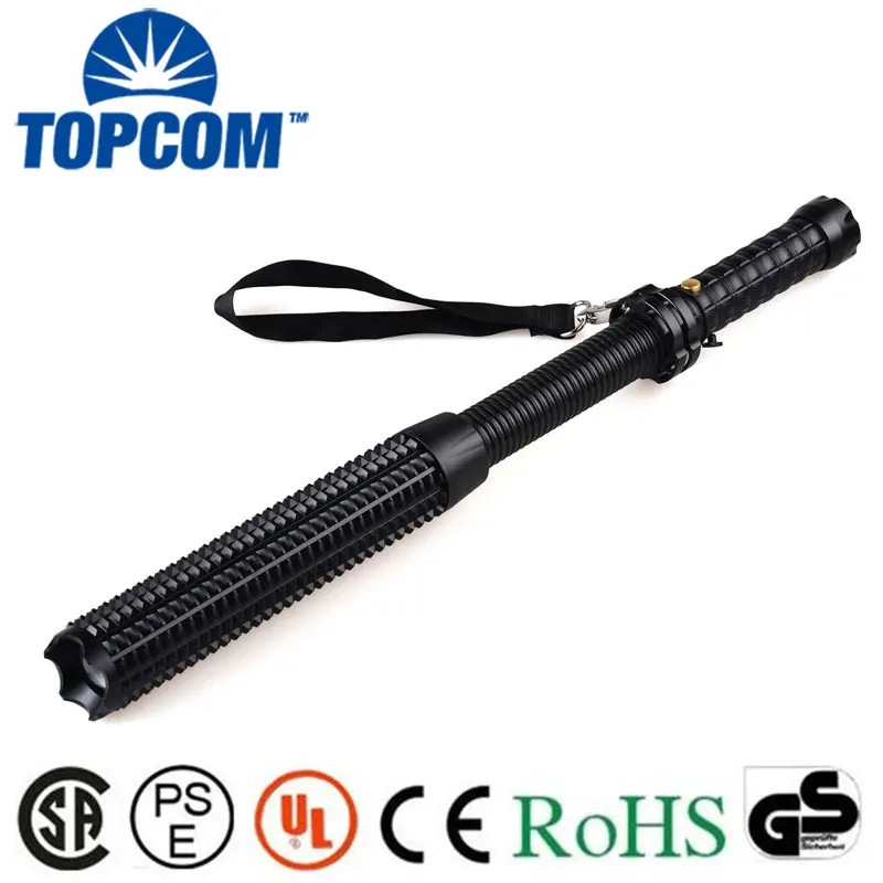 

TopCom 10W Self Defence XPE XML T6 Rechargeable Telescopic Bat Long Flashlight Torch Baton Lighting 1000 2000 LUMENS