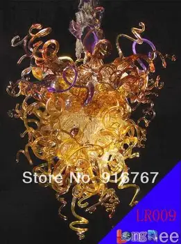 

LR009-Free Shipping Glass Lighting Mouth Blown Christmas Ornament