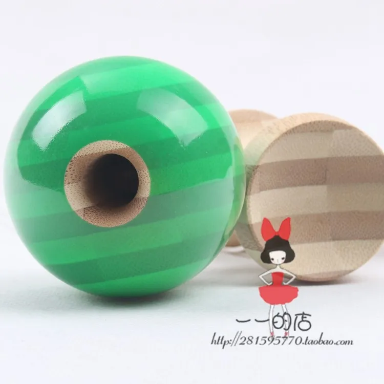 Fedex IP IE Bamboo green kendama can degrade Спорт на открытом воздухе для взрослых образовательные 2 шт./лот бутик