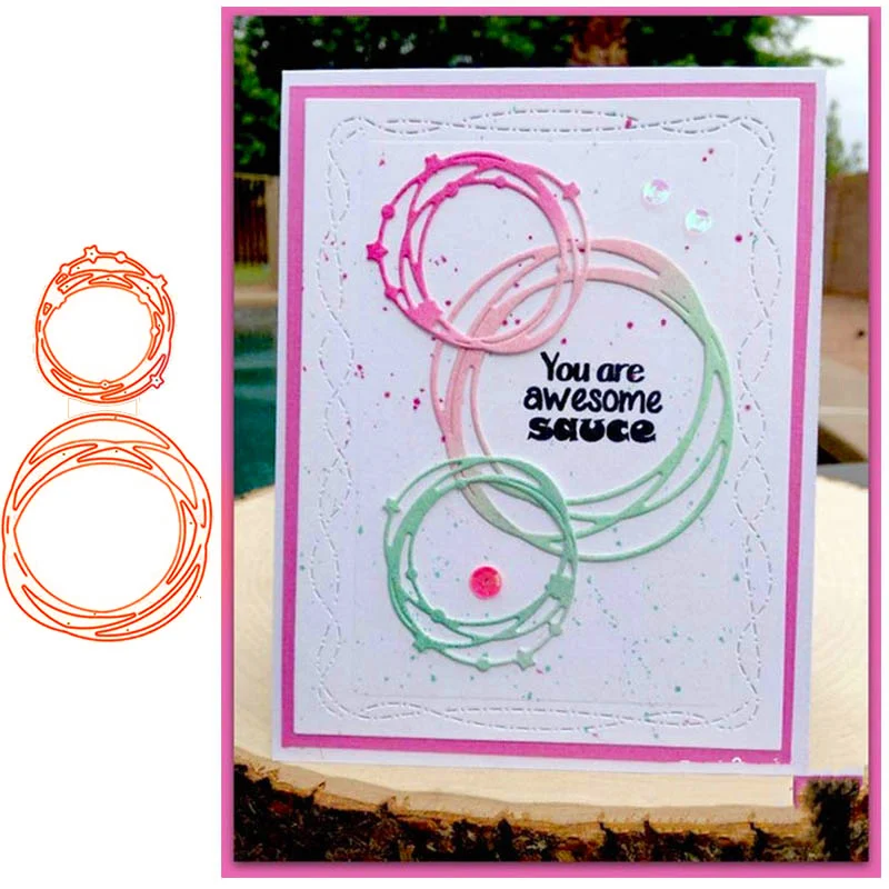 

Coil Metal Cutting Dies Stencils for DIY Scrapbooking Album Stamp Paper Card Embossing New 2019 Die Cut