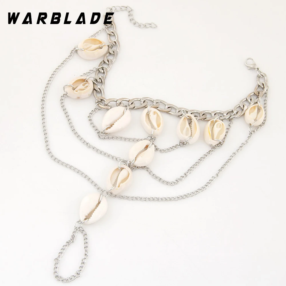 WarBLade/Новинка Винтажный Летний Пляжный браслет на щиколотке в богемном стиле