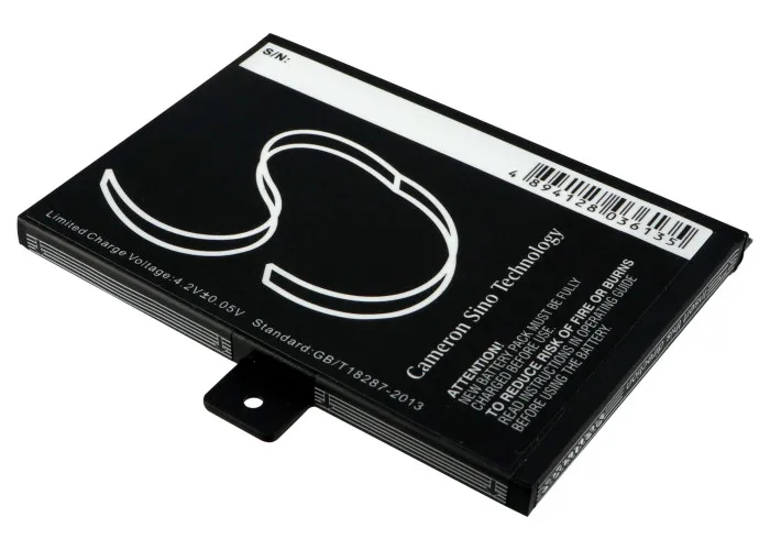 POWERY Batteria per Barnes /& Noble Nook BNRZ100