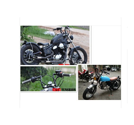 Универсальный мотоцикл перетащите руль " Z бары для Kawasaki Vulcan классический VN 400 VN500 VN800 VN 900 1200 1500 1600 2000 измельчитель