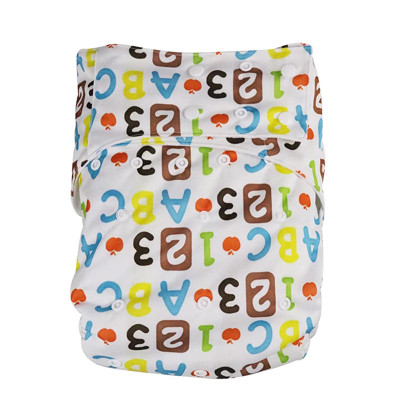 1 stück Erwachsene Windeln gedruckt tuch Undichte faul pflege produkte können waschen windeln hosen große taille größe 125 cm senden 1 stück einfügen W17D20
