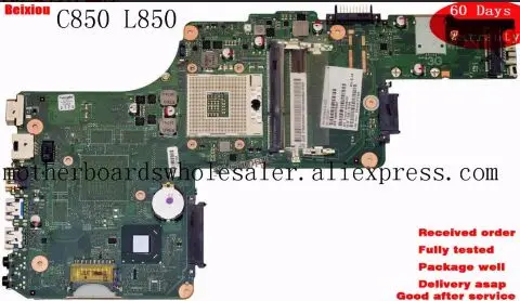 

For Toshiba Satellite L855 C850 L850 Laptop Motherboard s989 V000275330 Tested