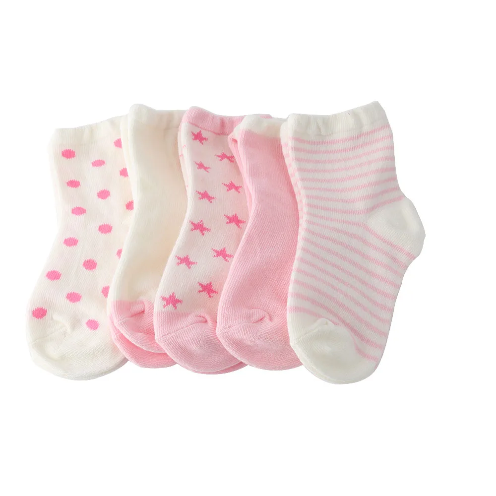 

5 pairs/set children socks set sock 90% cotton Fashion boy girl floor No bone for 0-10 years promoted Home Use