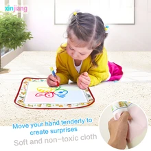 38,5 см* 29 см Magic для рисования водой маты и ручка воды учиться рисовать коврик для раскраски ковер с рисунком Детский подарок игрушки для детей