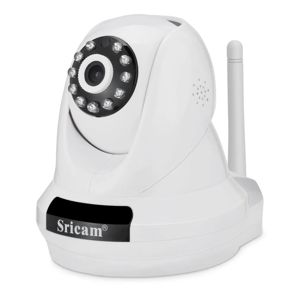 

Sricam SP018 WifI IP Camera PTZ 4x Digital Zoom Security Camera Support Micro SD Card CMOS P2P 2MP CCTV Full HD 1080P Camera