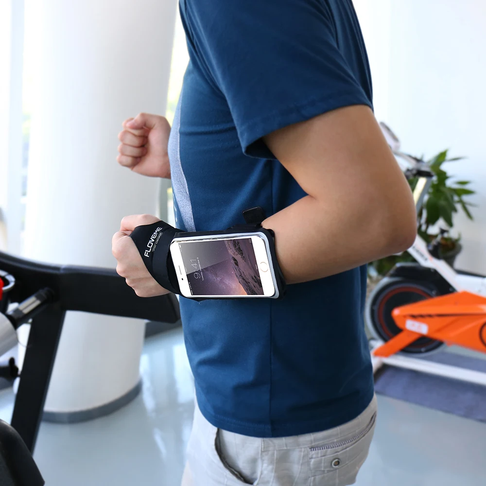 FLOVEME повязка на руку для езды на велосипеде для iPhone XR X XS MAX 7 Чехол-держатель для телефона для бега чехол для переноски huawei P30 P20 P10
