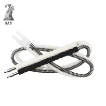 SY 1 шт. кальян шланг наргиле трубка Chicha наргиле аксессуары для курения длинная ручка губка обернутая два цвета