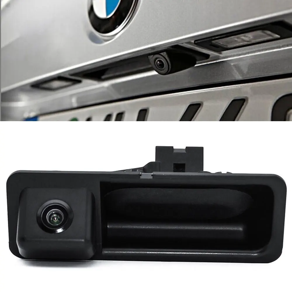 Камера заднего вида с ручкой багажника для BMW 5 series X3 X1 X5 X6 F10/F11/F25/F30|rear view camera|trunk