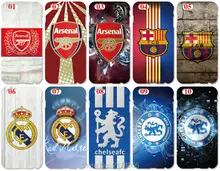 2016 Football Team Logo Cell Phone Cover For iphone 5 5S SE 5C 6 6S For Samsung Galaxy A3 A5 A7 A8 E5 E7 J1 J2 J3 J5 J7 Case