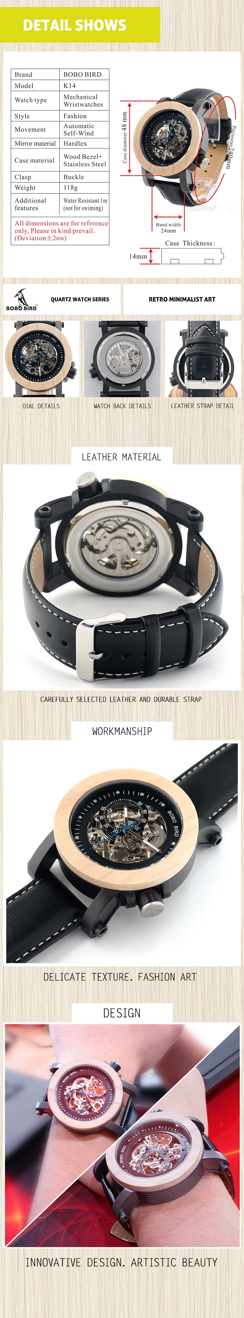 K14 Automatic Self-Wind WATCHES Cb