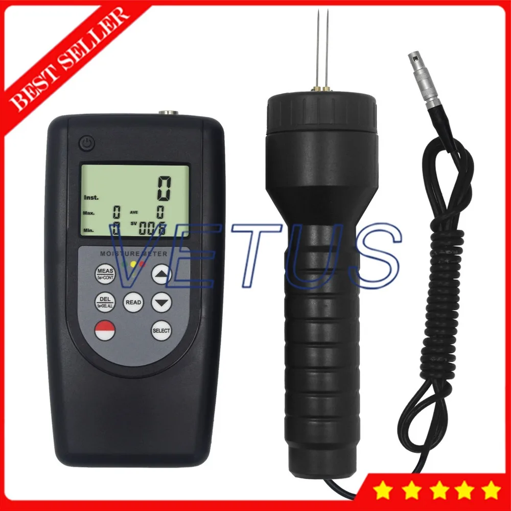 MC 7828CIG Pin Type Cigarette Moisture Meter Tester With 080 Range Cigarette moisture testing