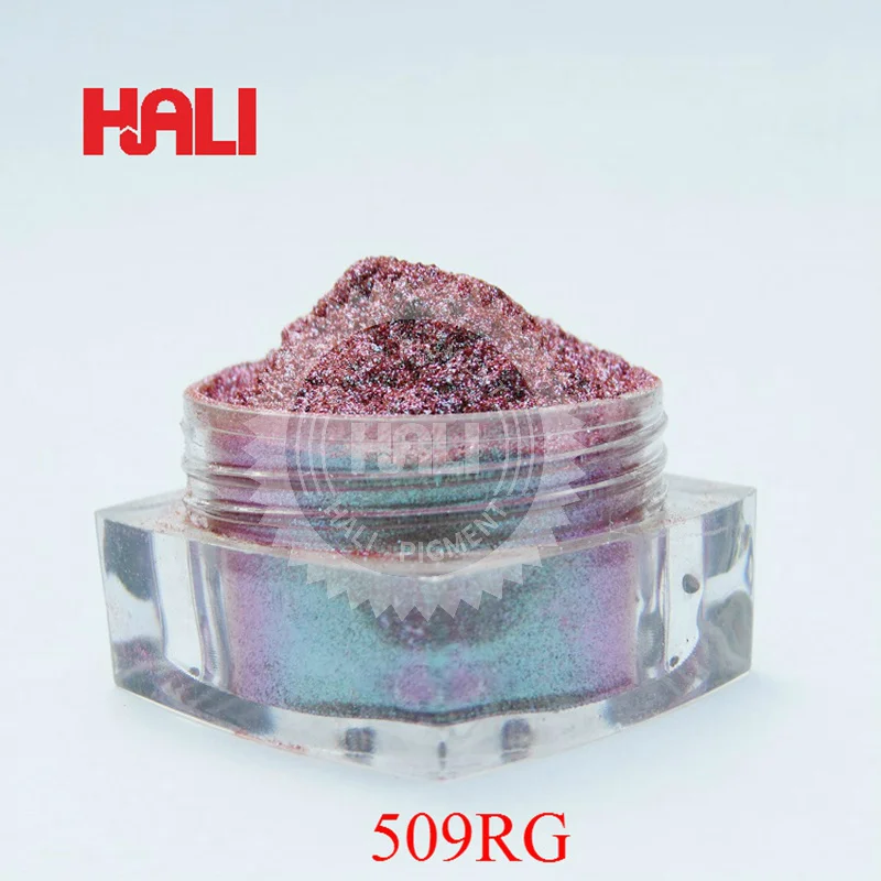 

chameleon powder,magic pigment,color shift pigment,color flip powder,item:509RG,color:red/green,size:30-120micron,weight:10gram.