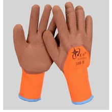 5/12 пар плотных рабочих перчаток плюс теплая зимняя одежда Нескользящие кислотные щелочные удобные ремонтные защитные перчатки