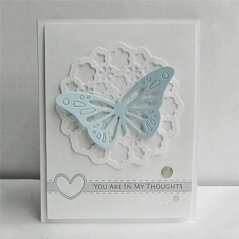 

YaMinSanNiO Frame Line Lace Metal Cutting Dies New 2019 Heart Dies Scrapbooking for Card Making Paper Stencil Craft Die Cut