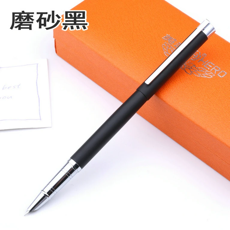 QSHOIC  gift pen with gift boxes hero gift ink fountain pen students office supply birthday father mother day gift fountain pen