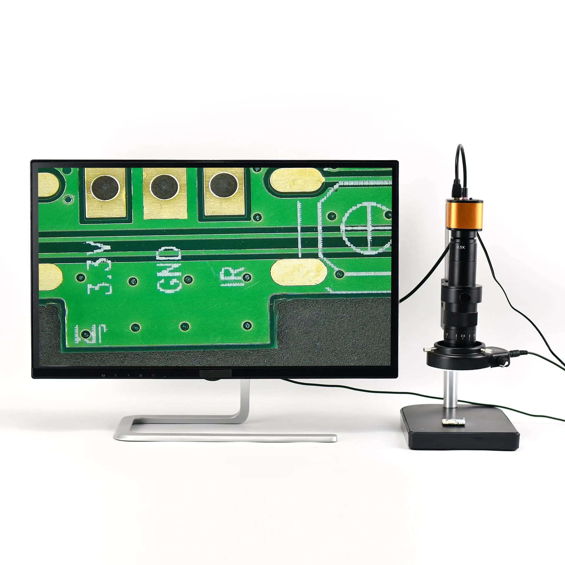 Электронный микроскоп 16 МП камера 1080P FHD HDMI USB 1600 Вт цифровой увеличительное