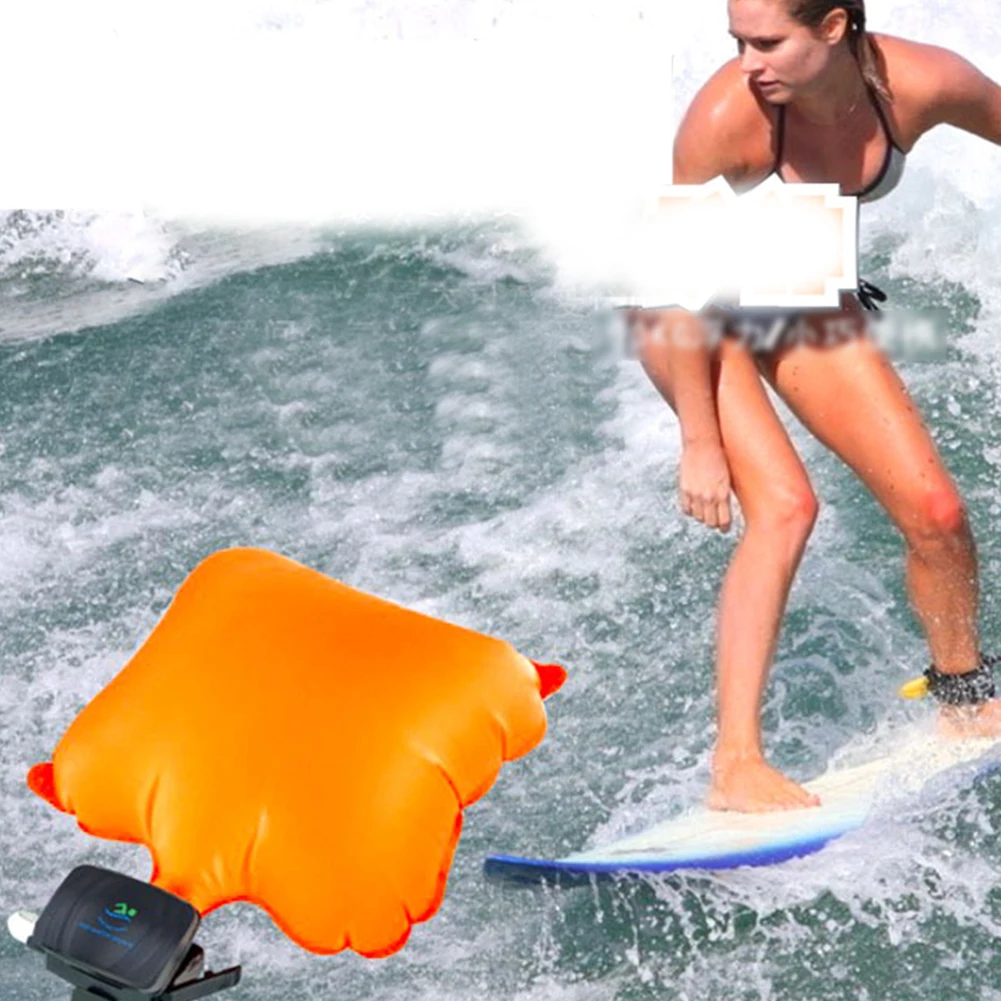 الرياضات المائية الذاتي الانقاذ سوار تصفح السباحة الهواء حقيبة نفخ الغرق منع بقاء إنقاذ حياة آمنة معصمه العوامة