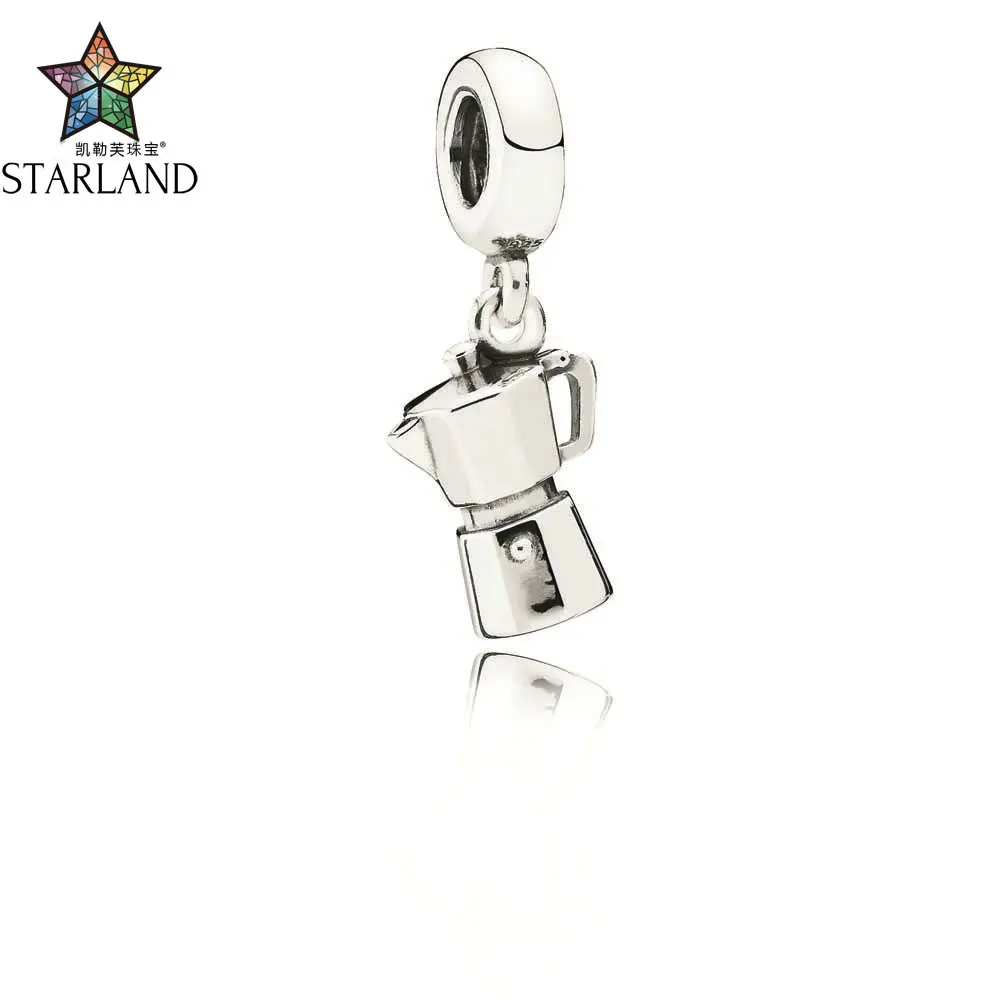 

XIINHUI New Arrival 100% 925 Sterling Silver Champions Cup Charm Pendant Beads For Women Original Bracelet DIY Jewelry Gifts