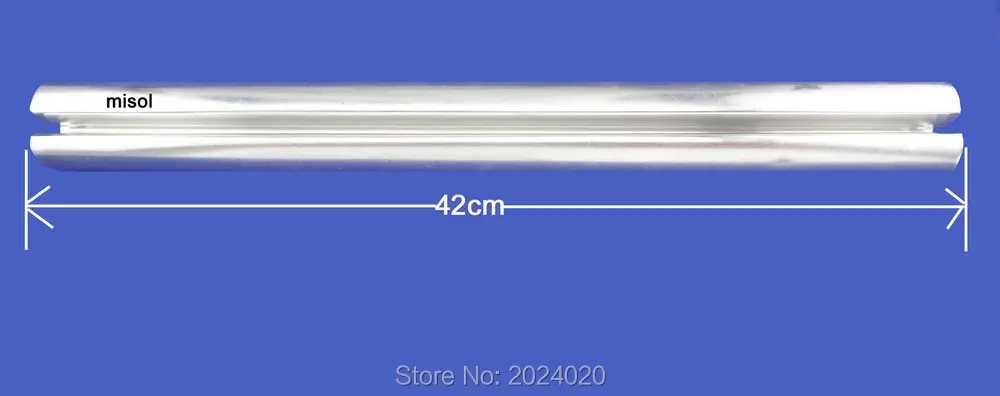 Lote de Quilhas de Alumínio para Tubos de Vidro 500mm para Aquecedor de Água Solar 10 Pçs - 58mm * Coletores solares