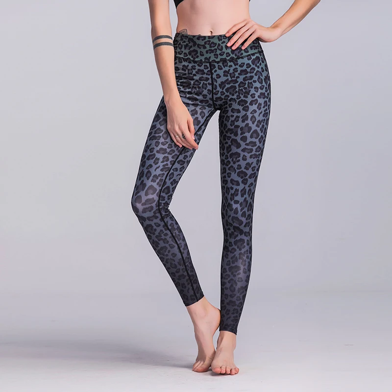 

Sexy Leopard Print Leggings Yoga Women Fitness Legging High Waist Workout Leggins Digital Printed Running Tights Tummy Control