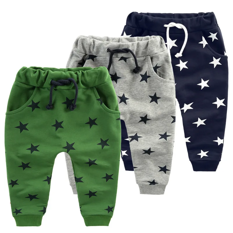 

2019 Hot selling Kids Spring Autumn Clothes children pants for Girls trousers baby boys harem pants fashions stars