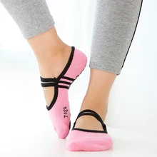 Chaussettes de Ballet de Yoga Pilates chaussettes de danse chaussettes de cyclisme