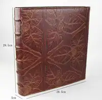 5 Inch Photo Album 500 Photos Album 3R Album Large Volume Beautiful Photo Album Leather Image Maple Leaf Family Memory Record