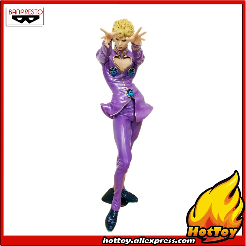 Оригинальная коллекция Banpresto Grandista, золотой ветер, фигурка Джорно Джованна из "Необычные Приключения Джо, золотой ветер"