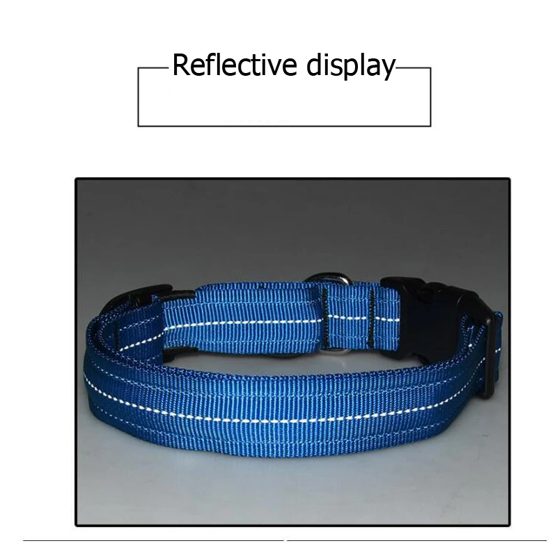 Pet USB Charging Collar LED Light Night Anti-lost Anti-car accident Charging Dog Collars Pet Luminous Safety Supplies            (14)